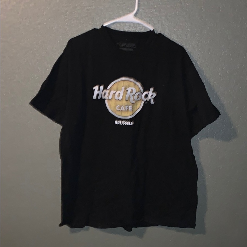 Short sleeve men’s Hard Rock Cafe Brussels